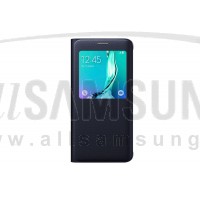 گلکسی اس 6 اج پلاس سامسونگ اس ویو کاور مشکی Samsung Galaxy S6 edge+ Plus S View Cover Black