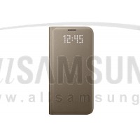 گلکسی اس 7 سامسونگ ال ای دی ویو کاور طلایی Samsung Galaxy S7 LED View Cover Gold