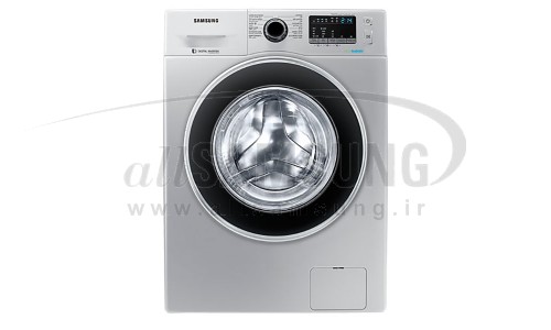 ماشین لباسشویی سامسونگ 7 کیلویی 1243 تسمه ای نقره ای Samsung Washing Machine 7kg J1243 Silver