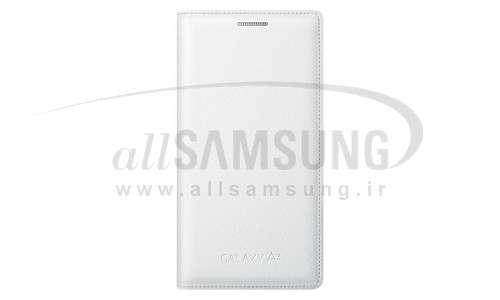 گلکسی ای 3 سامسونگ فلیپ کاور سفید Samsung Galaxy A3 Flip Cover White
