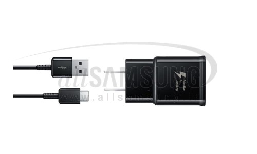 شارژر باتری سریع با کابل سامسونگ شارژر فست Samsung Fast Charge Travel Charger with USB-C cable EP-TA20J