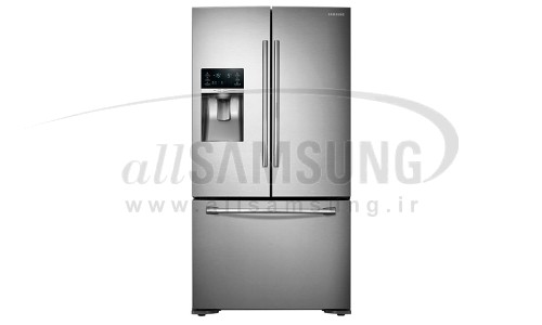 یخچال فریزر درب فرانسوی سامسونگ 30 فوت فرنچ 5 استیل Samsung Fridge Freezer Twin Cooling Plus French5