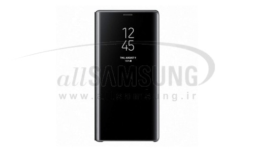 گلکسی نوت 9 سامسونگ کلیر ویو استندینگ کاور مشکی Samsung Galaxy Note9 Clear View Standing Cover Black