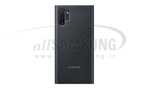 گلکسی نوت 10 پلاس سامسونگ کلیر ویو کاور مشکی Samsung Galaxy Note10+ Clear View Cover Black