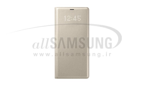 گلکسی نوت 8 سامسونگ ال ای دی ویو کاور طلایی Samsung Galaxy Note8 LED View Cover Gold EF-NN950PF