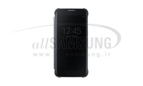 گلکسی اس 7 سامسونگ کلیر ویو کاور مشکی Samsung Galaxy S7 Clear View Cover Black