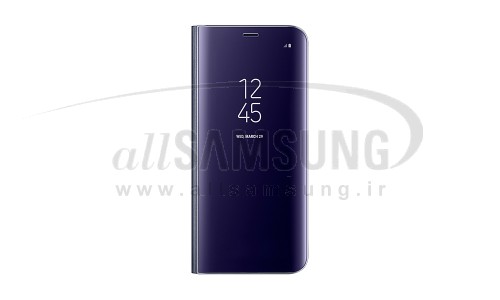 گلکسی اس 8 سامسونگ کلیر ویو استندینگ کاور بنفش Samsung Galaxy S8 Clear View Standing Cover Violet