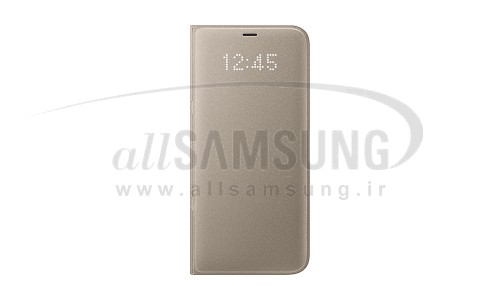 گلکسی اس 8 سامسونگ ال ای دی ویو کاور طلایی Samsung Galaxy S8 LED View Cover Gold EF-NG950