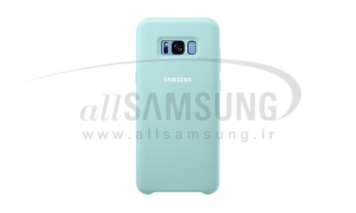 گلکسی اس 8 پلاس سامسونگ سیلیکون کاور آبی Samsung Galaxy S8+ Silicone Cover Blue