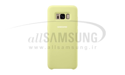 گلکسی اس 8 سامسونگ سیلیکون کاور سبز Samsung Galaxy S8 Silicone Cover Green