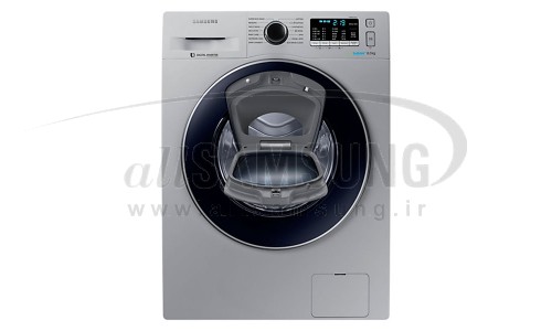 ماشین لباسشویی سامسونگ 8 کیلویی تسمه ای نقره ای Samsung Washing Machine AddWash 8kg Q1468 Silver