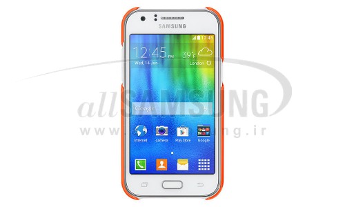 گلکسی جی 1 سامسونگ پروتکتیو کاور نارنجی Samsung Galaxy J1 Protective Cover Orange