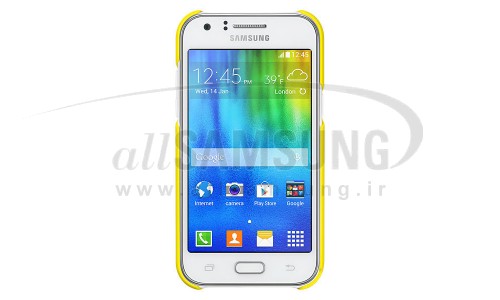 گلکسی جی 1 سامسونگ پروتکتیو کاور زرد Samsung Galaxy J1 Protective Cover Yellow