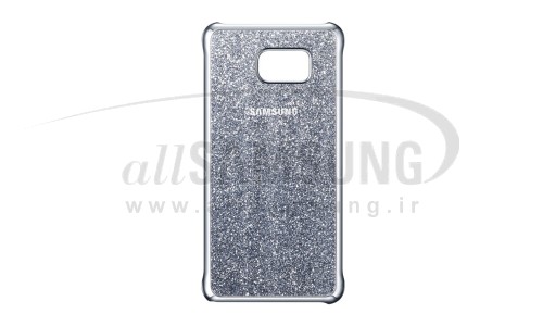 گلکسی نوت 5 سامسونگ گلیتر کاور نقره ای Samsung Galaxy Note5 Glitter Cover Silver