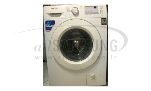 ماشین لباسشویی سامسونگ 6 کیلویی B1242 تسمه ای سفید دست دوم Samsung Washing Machine 6kg B1242 White Second Hand