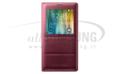 گلکسی نوت 4 سامسونگ اس ویو کاور قرمز Samsung Galaxy Note4 S View Cover Red