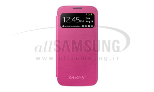 گلکسی اس 4 سامسونگ اس ویو کاور صورتی Samsung Galaxy S4 S View Cover Pink