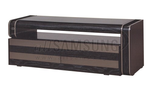 میز تلویزیون سامسونگ مدل R408 مشکی لیزری/ نقره ای Tv Stand R408 Laser Black/ Silver