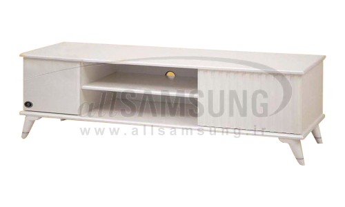 میز تلویزیون سامسونگ مدل R734 سفید لیزری Tv Stand R734 Laser White