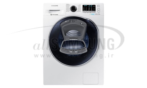 ماشین لباسشویی و خشک کن سامسونگ 8 کیلویی گیربکسی سفید Samsung Washing Machine Dryer 8kg Q1479 White