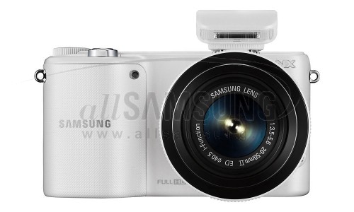 دوربین دیجیتال سامسونگ هوشمند سری NX سفید Samsung Smart Camera NX-2000 White