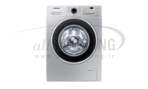 ماشین لباسشویی سامسونگ 8 کیلویی 1255 تسمه ای نقره ای Samsung Washing Machine 8kg Q1255 Silver