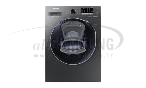 ماشین لباسشویی و خشک کن سامسونگ 8 کیلویی گیربکسی اینوکس Samsung Washing Machine Dryer 8kg Q1479 Inox