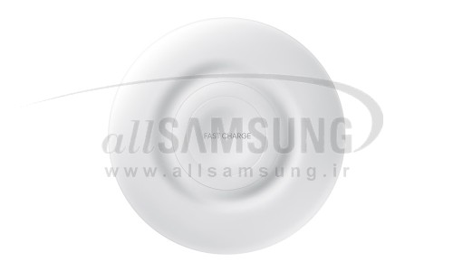 پد شارژ بی سیم سامسونگ سفید Samsung Wireless Charger Pad White EP-P3100T