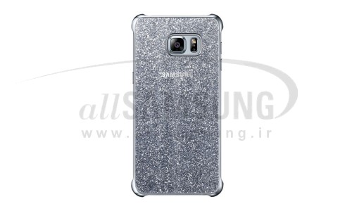 گلکسی اس 6 اج پلاس سامسونگ گلیتر کاور نقره ای  Samsung Galaxy S6 edge Plus Glitter Cover Silver