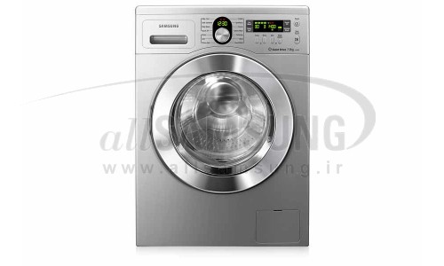 ماشین لباسشویی سامسونگ 7 کیلویی بدون تسمه نقره ای Samsung Washing Machine 7kg J1435 Silver