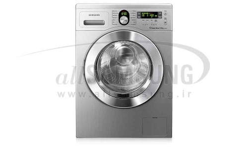 ماشین لباسشویی سامسونگ 8 کیلویی بدون تسمه نقره ای Samsung Washing Machine 8kg Q1450 Silver