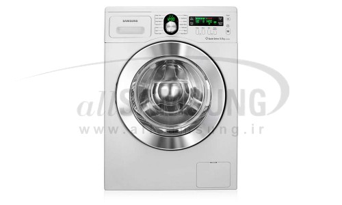 ماشین لباسشویی سامسونگ 8 کیلویی بدون تسمه Q1450 سفید Samsung Washing Machine 8kg Q1450 White