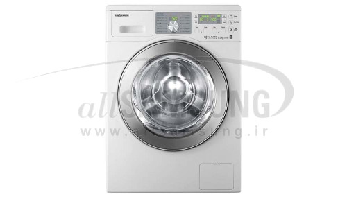 ماشین لباسشویی سامسونگ 8 کیلویی بدون تسمه سفید Samsung Washing Machine 8kg Q1455 White