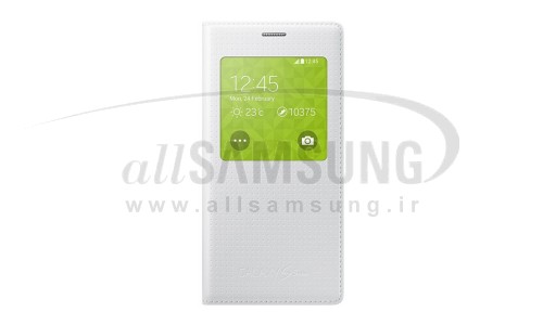گلکسی اس 5 مینی سامسونگ اس ویو کاور سفید Samsung Galaxy S5 Mini S View Cover White