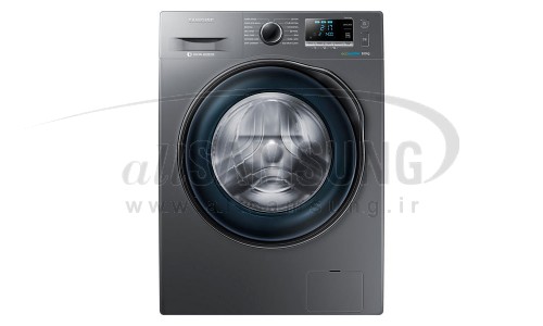 ماشین لباسشویی سامسونگ 8 کیلویی تسمه ای اینوکس Samsung Washing Machine 8kg Q1473 Inox