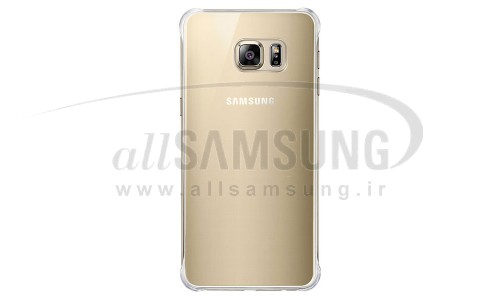 گلکسی اس 6 اج پلاس سامسونگ گلاسی کاور طلایی Samsung Galaxy S6 edge+ Plus Glossy Cover Gold