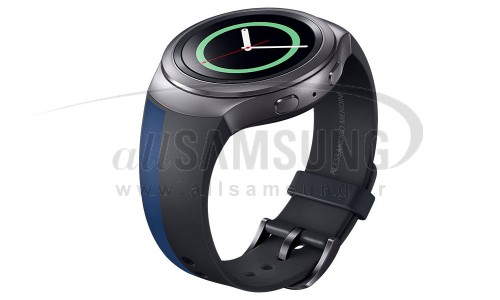 گیر اس 2 سامسونگ بند ساعت آبی مشکی Samsung Gear S2 Band mendini BlueBlack