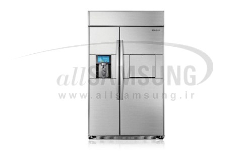 یخچال فریزر ساید بای ساید سامسونگ 31 فوت توکار استیل Samsung Side By Side TBI48 Steel