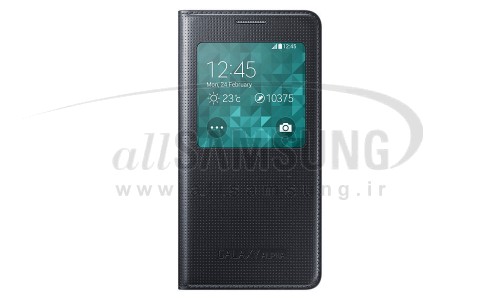 گلکسی آلفا سامسونگ اس ویو کاور مشکی Samsung Galaxy ALPHA S View Cover Black