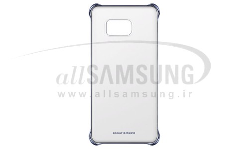 گلکسی اس 6 اج پلاس سامسونگ کلیر کاور مشکی Samsung Galaxy S6 edge+ Plus Clear Cover Black