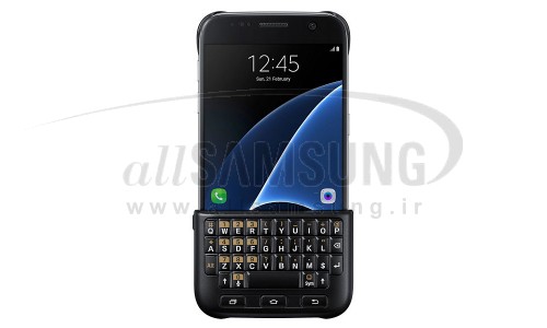 گلکسی اس 7 اج سامسونگ کیبورد کاور مشکی Samsung Galaxy S7 edge Keyboard Cover Black