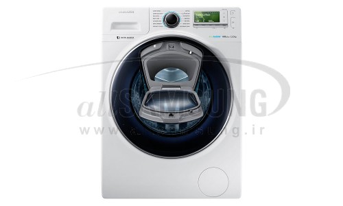 ماشین لباسشویی سامسونگ 12 کیلویی تسمه ای سفید Samsung Washing Machine 12kg H147 White