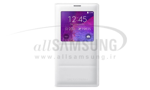 گلکسی نوت 4 سامسونگ اس شارژر ویو کیت سفید Samsung Galaxy Note4 S Charger View Kit White