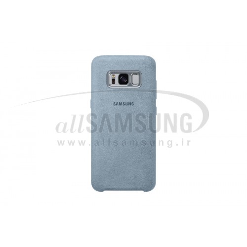 گلکسی اس 8 پلاس سامسونگ آلکانتارا کاور طوسی Samsung Galaxy S8+ Alcantara Cover Mint EF-XG955AS