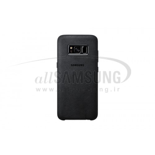 گلکسی اس 8 سامسونگ آلکانتارا کاور مشکی Samsung Galaxy S8 Alcantara Cover Black EF-XG950AS