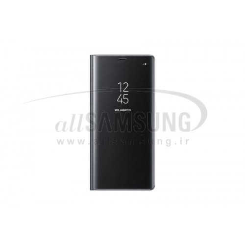 گلکسی نوت 8 سامسونگ کلیر ویو استندینگ کاور مشکی Samsung Galaxy Note8 Clear View Standing Cover Black