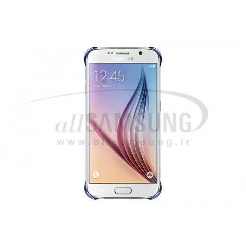 گلکسی اس 6 سامسونگ کلیر کاور مشکی Samsung Galaxy S6 Clear Cover Black