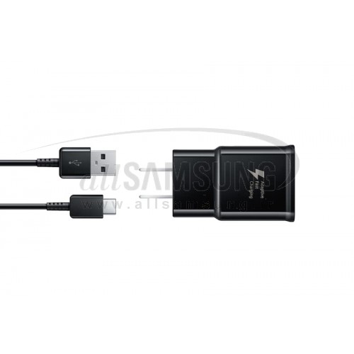 شارژر باتری سریع با کابل سامسونگ شارژر فست Samsung Fast Charge Travel Charger with USB-C cable EP-TA20J