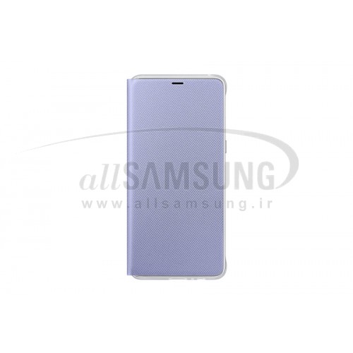 گوشی سامسونگ گلکسی ای 8 نئون فلیپ کاور ارغوانی Samsung Galaxy A8 Neon Flip Cover FA530P Orchid Gray