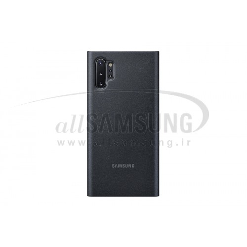 گلکسی نوت 10 پلاس سامسونگ کلیر ویو کاور مشکی Samsung Galaxy Note10+ Clear View Cover Black